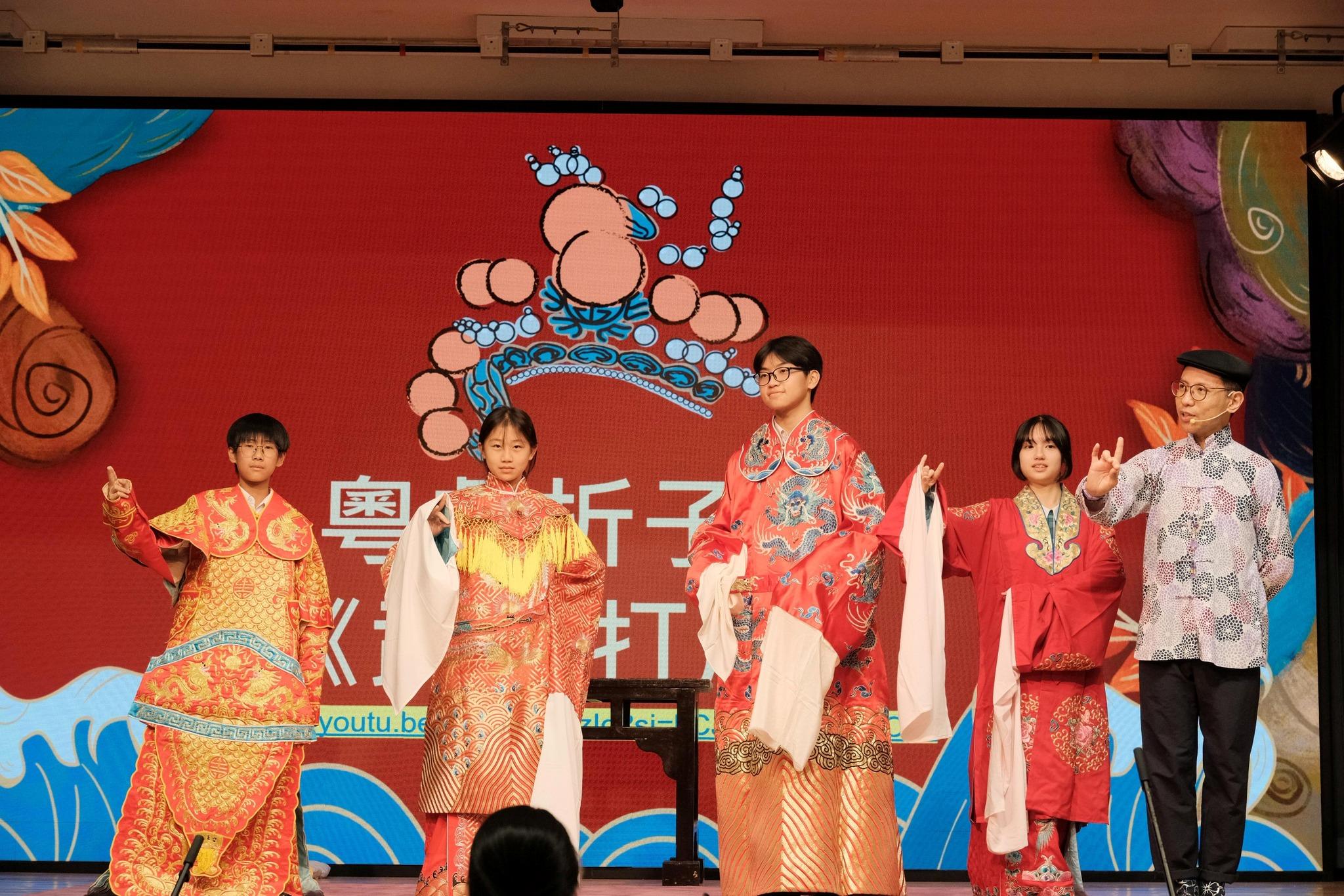 本校一直透過不同類型活動推廣中華文化。