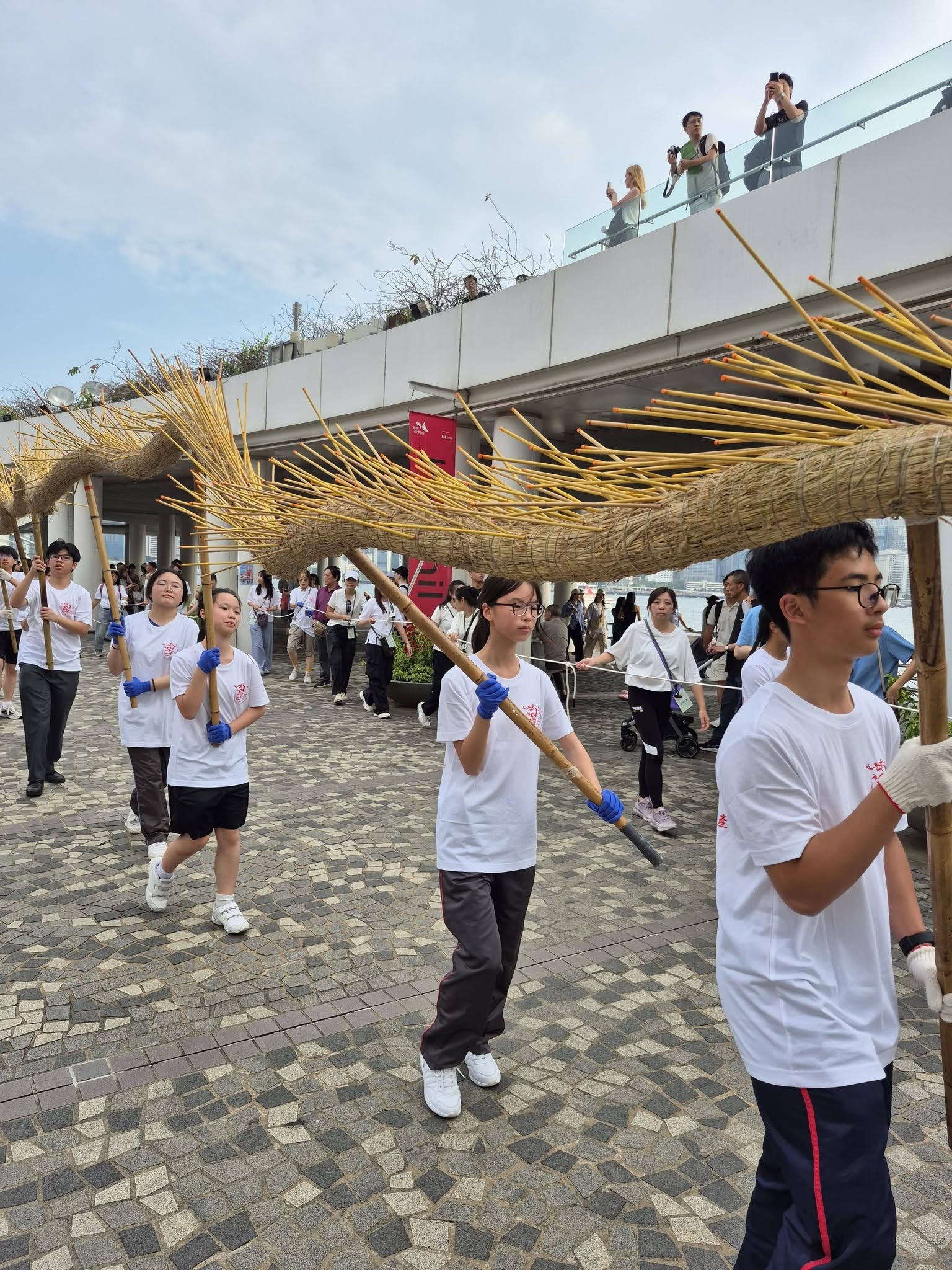 本校師生早前獲薄扶林村火龍會邀請參與「香港非遺月2026嘉年華 : 中秋舞火龍龍游十八區」 - 圖片 3